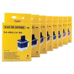 Abacus24-7 Compatible Brother LC41 Valu 8-Pak: 2 FULL SETS (2 black, 2 cyan, 2 magenta, 2 yellow)