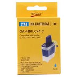 Abacus24-7 Compatible Brother LC41C (LC-41C) Cyan Ink Cartridge (BRLC41C)