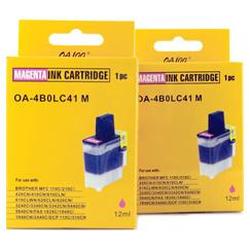 Abacus24-7 Compatible Brother LC41M Valu 2-Pak: 2 magenta