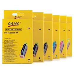 Abacus24-7 Compatible Canon BCI Valu 6-Pak: 3 black / 1 cyan, 1 magenta, 1 yellow