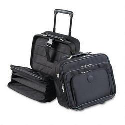 Stebco/Bond Street Ltd. Computer Bag On Wheels, Ballistic Nylon, 14w x 9 1/2d x 14 1/2h, Black (STB263700BLK)