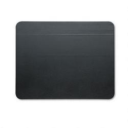 RubberMaid Contemporary Rectangular Vinyl Desk Pad with Opaque Overlay, 19 x 24, Black (RUB26201)