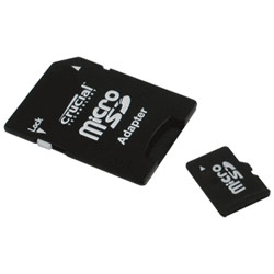 CRUCIAL TECHNOLOGY Crucial 1GB MicroSD Card w/ SD Adapter - Micro SD