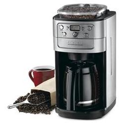 Cuisinart DGB-700BC Brushed Chrome Fully Automatic 12 Cup Grind & Brew Coffeemaker With Bu