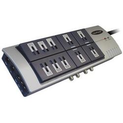 CYBERPOWER SYSTEMS (USA) CyberPower Office Professional 1085 10-Outlet Surge Suppressor - Receptacles: 10 x NEMA 5-15R - 3600J