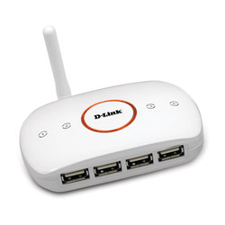 D-LINK SYSTEMS INC D-Link Wireless USB 4-Port Hub