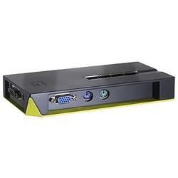 CP TECHNOLOGIES DDC LevelOne KVM-0412 4-Port KVM Switch - 4 x 1 - 4 x HD-15 Keyboard/Mouse