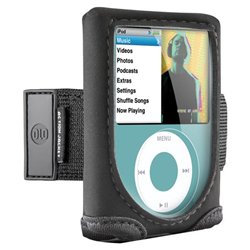 Dlo DLO Action Jacket for iPod nano - Polyurethane, Neoprene - Black