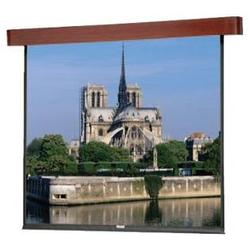 Dalite Da-Lite Designer Electrol Cherry Veneer Projection Screen - 84 x 84 - Matte White - 119 Diagonal