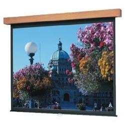 Dalite Da-Lite Designer Manual Wall and Ceiling Screen (Veneer Concord Case) - 84 x 84 - Matte White - 119 Diagonal