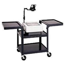 Dalite Da-Lite PMOH-39 PIXMobile Ready-to-Assemble Projection Cart - Black