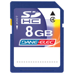 Dane Elec Dane-Elec 8GB Secure Digital SD Card