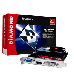 BEST DATA Diamond Viper ATI Radeon HD 2600XT 512MB 128-bit GDDR2 PCIE Video Card