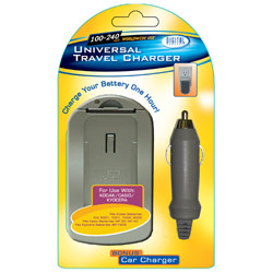 Digital Concepts AC/DC Universal Charger for Kodak Batteries