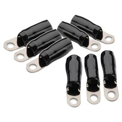 Directed 63210 4-Gauge Ring Terminals (Black)