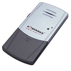 Doberman Security Doberman Burglar Window Alarm - 95 dB - Audible - Silver, Black