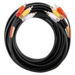 Eforcity EFORCITY CABLE Premium 3 RCA Composite Video + Audio Cable - 25ft 7.62m