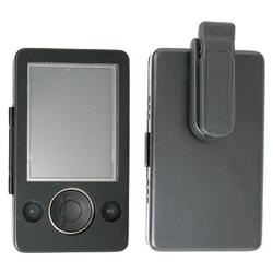 Eforcity EFORCITY Premium Aluminum Case w/Belt Clip for Microsoft Zune, Black