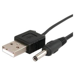 Eforcity EFORCITY Premium Retractable USB Type A to 3.5mm Power Cable, Black. Compatible with: Any mini elect