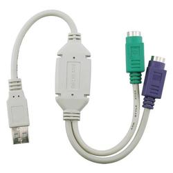 Eforcity EFORCITY Premium USB to Dual PS/2 Adapter