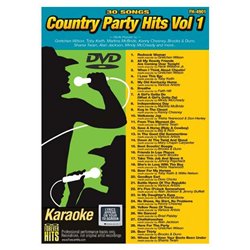 Emerson EMERSON 4901 Country Party Hits Vol. 1 DVD--30 songs