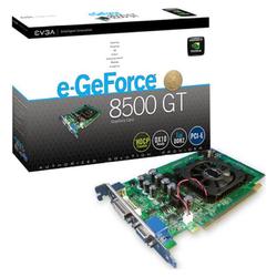 EVGA e-GeForce 8500 GT Graphics Card - nVIDIA GeForce 8500 GT 450MHz - 1GB GDDR2 SDRAM - Retail