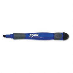 Faber Castell/Sanford Ink Company EXPO® Chisel Tip Markers with Eraser and Grip, Blue (SAN80790)