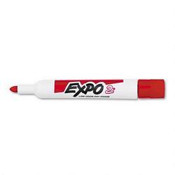 Faber Castell/Sanford Ink Company EXPO® Low Odor Dry Erase Marker, Bullet Tip, Red (SAN82002)