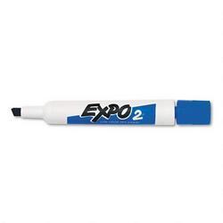 Faber Castell/Sanford Ink Company EXPO® Low Odor Dry Erase Marker, Chisel Tip, Blue (SAN80003)