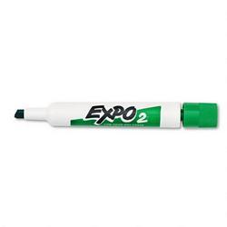 Faber Castell/Sanford Ink Company EXPO® Low Odor Dry Erase Marker, Chisel Tip, Green (SAN80004)