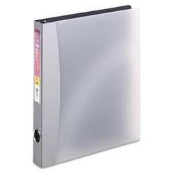 Avery-Dennison Easy Access Reference Binder, Round Ring, 1 Capacity, Silver Gray (AVE15808)