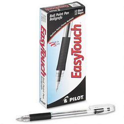 Pilot Corp. Of America EasyTouch™ Ballpoint Pen, Medium Point, Refillable, Black Ink (PIL32010)