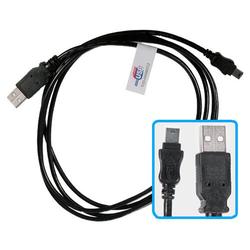 Eforcity 6 foot Type A to Mini 5-Pin Type B USB Cable for Canon Digital IXUS 300/OPTURA 20/EOS Digit