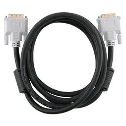 Eforcity Black 6 FT / 2 Meter DVI-D M/M Digital /Digital Dual Link Cable for Flat Panel Displays, Di