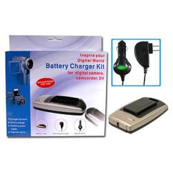 Eforcity Canon NB-1L / NB-1LH ; Fuji NP80 NP-80 Compatible Battery Charger Set for Canon PowerShot S