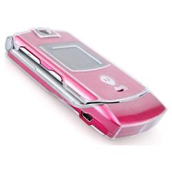 Eforcity Clear Crystal Case for Motorola Razr V3 / V3c / V3m