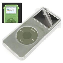 Eforcity Glow-In-Dark Off White Skin case for iPod nano