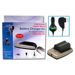 Eforcity Nikon EN-EL1 / EN-EL3 / EN-EL3a / EN-EL3e Compatible Battery Charger Set for Nikon Coolpix