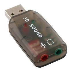 Eforcity USB Sound Card Adapter for Skype / Internet phones / Chat programs / MSN / Yahoo / ICQ / AI
