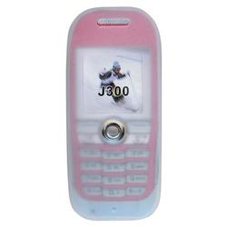 Eforcity White Silicone Skin Case for Sony Ericsson J300a / J300c / J300i