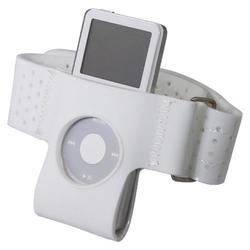 Eforcity White SportBand Armband for iPod Nano