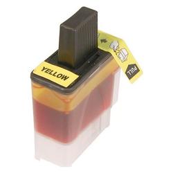 Eforcity brand Replacement Compatible Yellow Ink Cartridge for Brother LC41Y Designed specifically f