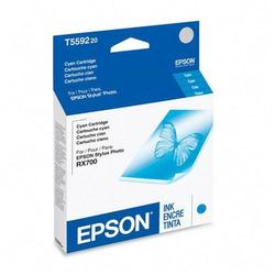 Epson America Epson Cyan Ink Cartridge For Stylus Photo RX700 Printer - Cyan (T559220)