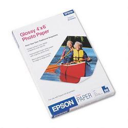Epson America Epson Photographic Papers - 4 x 6 - 196g/m - Glossy - 50 x Sheet (S041671)