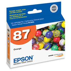 EPSON Epson UltraChrome Hi-Gloss 2 Ink Cartridge (87) - Orange