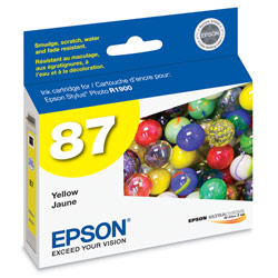 EPSON Epson UltraChrome Hi-Gloss 2 Ink Cartridge (87) - Yellow