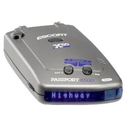 Escort X50 Passport 8500 Radar Detector - High Intensity Red Display