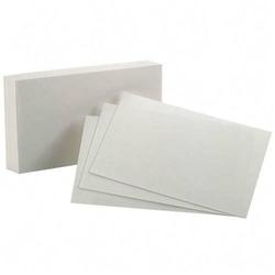 Esselte Pendaflex Corp. Esselte Blank Index Card - 5 x 8 - 90lb - 100 x Card