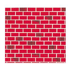 Pacon Corporation Fadeless Paper Roll, Tu-Tone Brick Design, 48 x50 , Red (PAC56475)