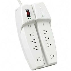 Fellowes Manufacturing Fellowes 8 Outlets Split Surge Suppressor - Receptacles: 8 x NEMA 5-15R - 1000J